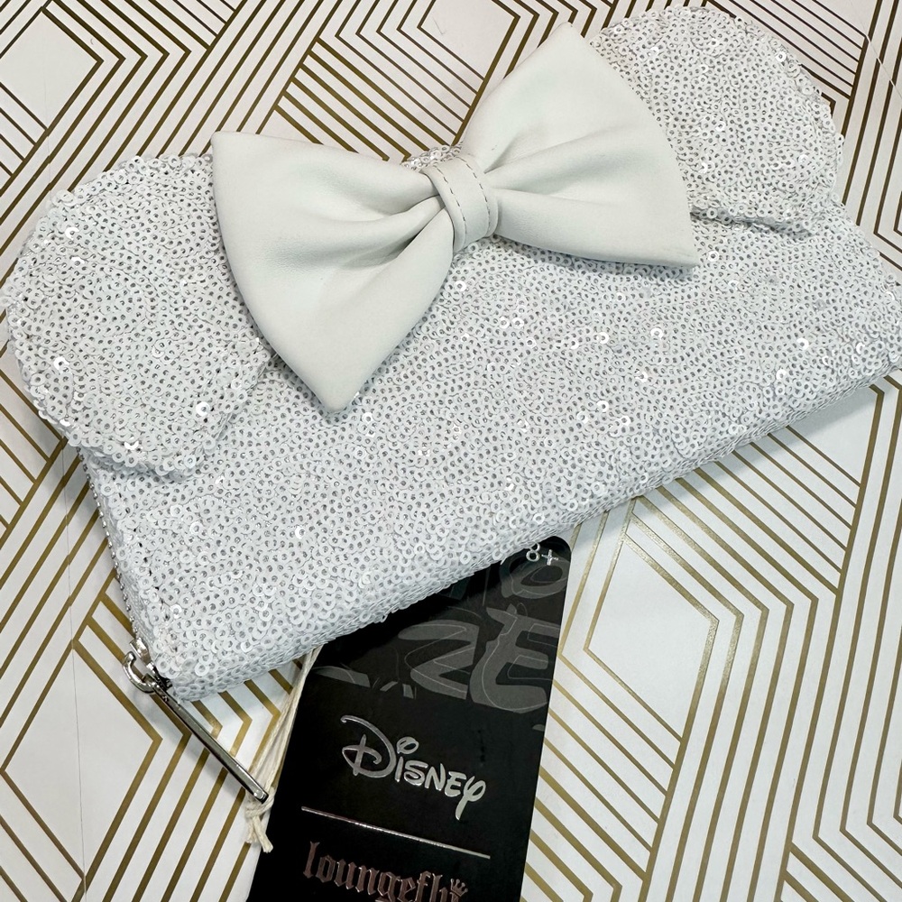 Disney Loungefly Sequin Clutch